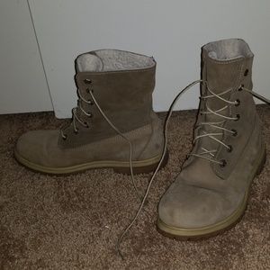 Womens Timberland fleece lined boots